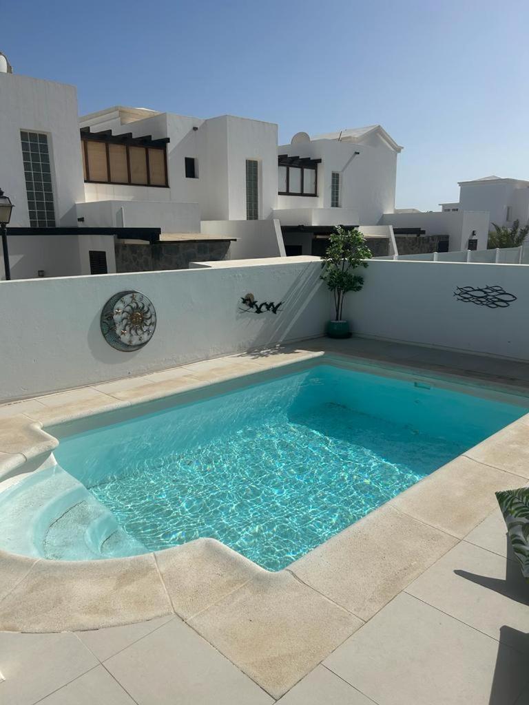 Villa Rosa Playa Blanca Luxury 2 Bed 2 Bath Villa With Private Pool, Patio Extérieur photo